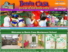 Tablet Screenshot of benincasamontessori.com